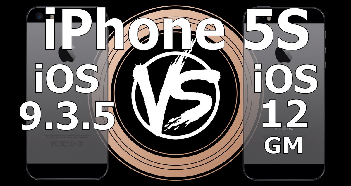 iAppleBytes's tweet image. Speed Test : iPhone 5S - iOS 9.3.5 vs iOS 12 GM Build 16A366
youtu.be/zIbt6s_2_Gk
#iOS12GM #iOS935 #AppleNews #benchmark #iOS12