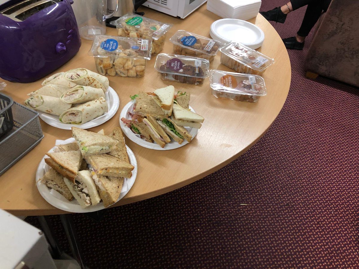 Massive well done to <a href="/JoannePriceman/">Jo</a> AOM organising afternoon for the HK today, looks 😋 <a href="/SDEBDD/">simon ewins</a> <a href="/hutch1979/">vicky hutchins</a> <a href="/elaine_newbold/">Elaine Newbold</a> #housekeepingappreciated