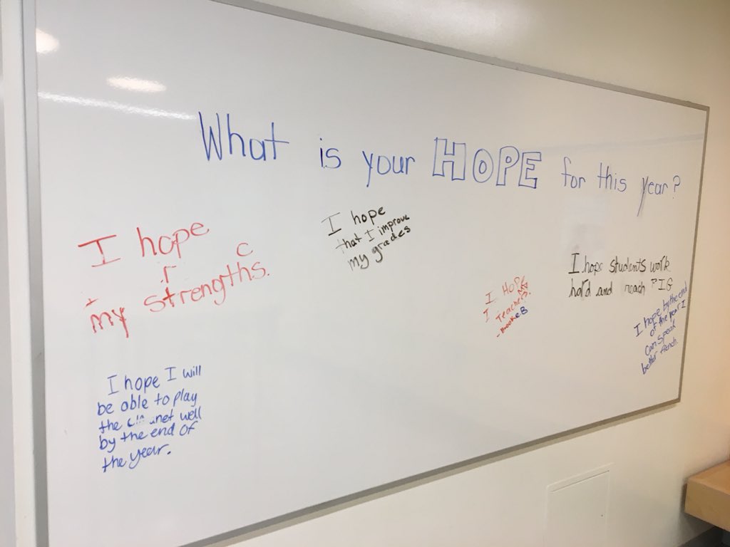 Our students’ hopes and dreams are important to us!