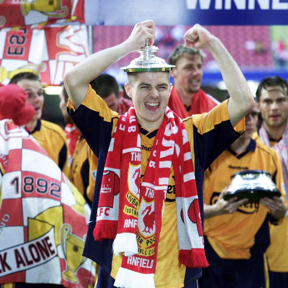 Classic Football Shirts On Twitter Fa Cup 12 May 2001 Liverpool Wore There Orange Away Shirt In This Game As They They Were Drawn Away Against Arsenal In The Fa Cup Final