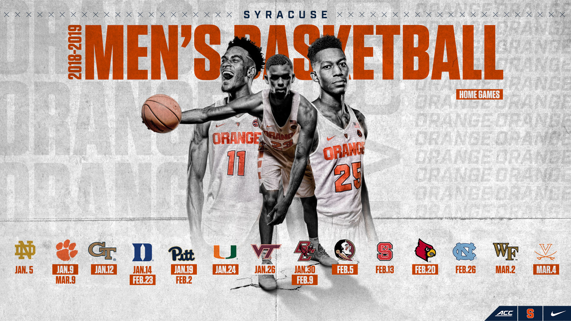 Syracuse men's basketball schedule deals