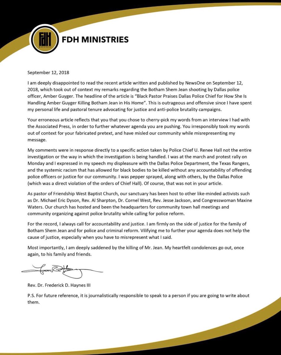 Dr. Frederick D Haynes tweet media