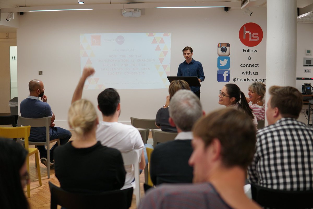 headspacegroup's tweet image. In an age of information abundance and algorithmically-driven content, where censorship takes the form of information overload not information scarcity, how do we maintain freedom of speech and access to information?🙋‍♂️ #talkingheads @_Counterpoint_ #lunchtimetalks