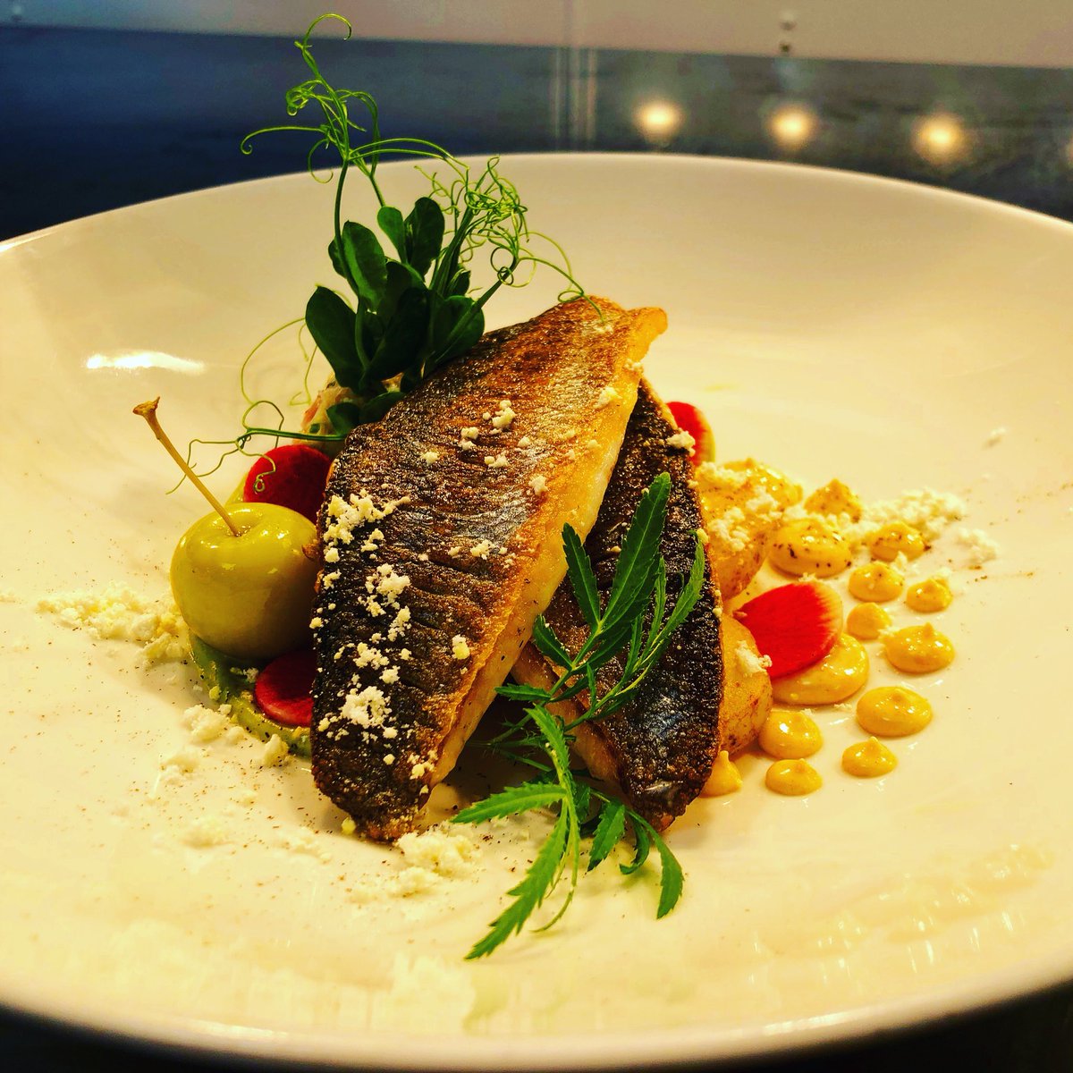 dean douglass (@dean_douglass) on Twitter photo New special <a href="/thebriardene/">The Briar Dene</a> crisp skinned sea bass, avacado purée white crab salad sauté potatoes, brown crab mayo and apple <a href="/HodgsonFish/">Hodgson Fish</a> <a href="/northcountryken/">Ken Holland</a> #local #sjf #fish New special <a href="/thebriardene/">The Briar Dene</a> crisp skinned sea bass, avacado purée white crab salad sauté potatoes, brown crab mayo and apple <a href="/HodgsonFish/">Hodgson Fish</a> <a href="/northcountryken/">Ken Holland</a> #local #sjf #fish
