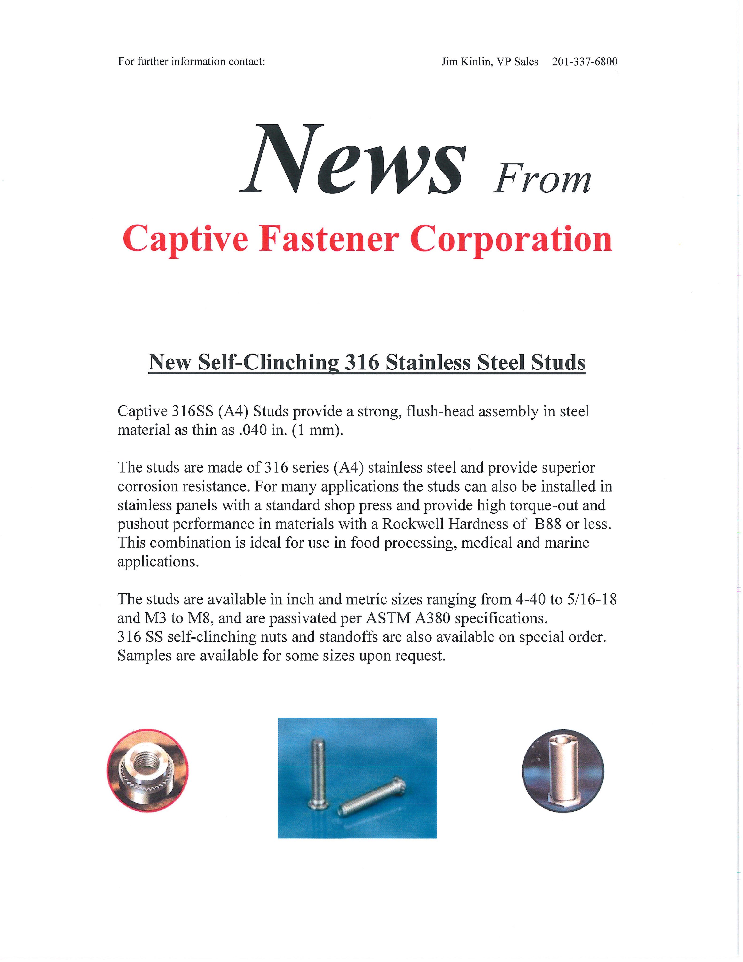 Captive Fastener (CaptiveFastener) / Twitter