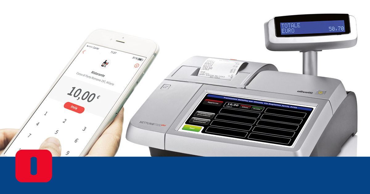 OlivettiOnline's tweet photo. #OlivettiSmartRetail
Con ogni #registratoredicassa #Olivetti i tuoi clienti potranno pagare con @satispay e tu non avrai costi di adesione, canoni mensili né bisogno di un POS!
https://t.co/kGqvdS8ENq
@cirant68 @gdt62 #smartretail #negozio40 #negoziodigitale https://t.co/bHNLwrS90U