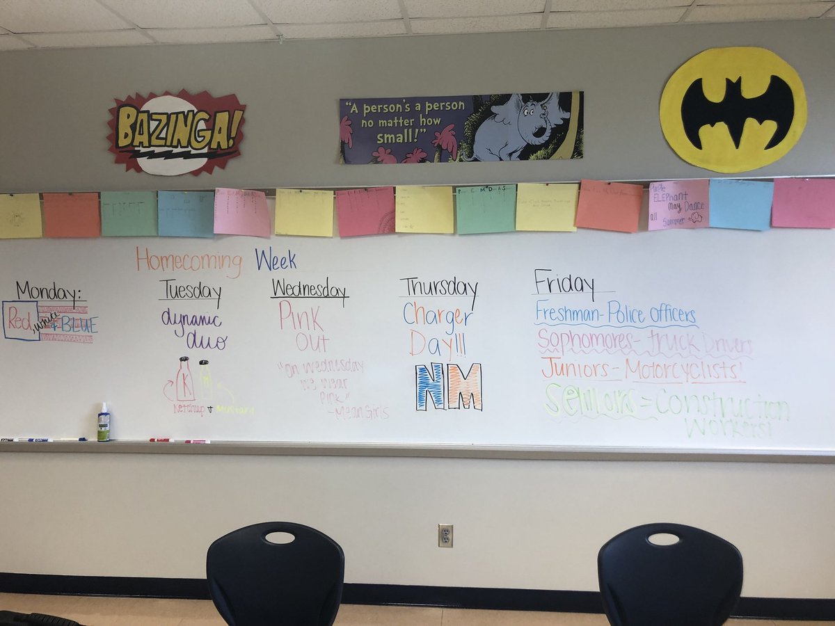 MeriuhHoffert's tweet image. make sure to participate in dressing up for homecoming week next week!! #beatcville