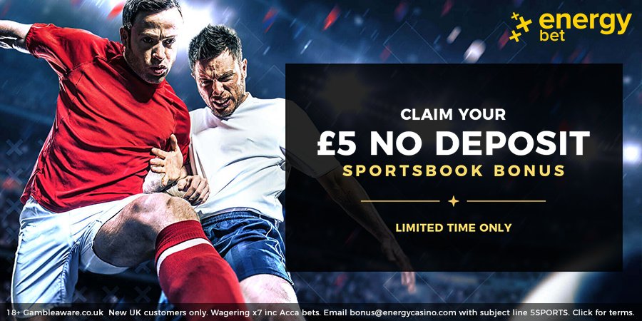 energy bet no deposit free bet offer