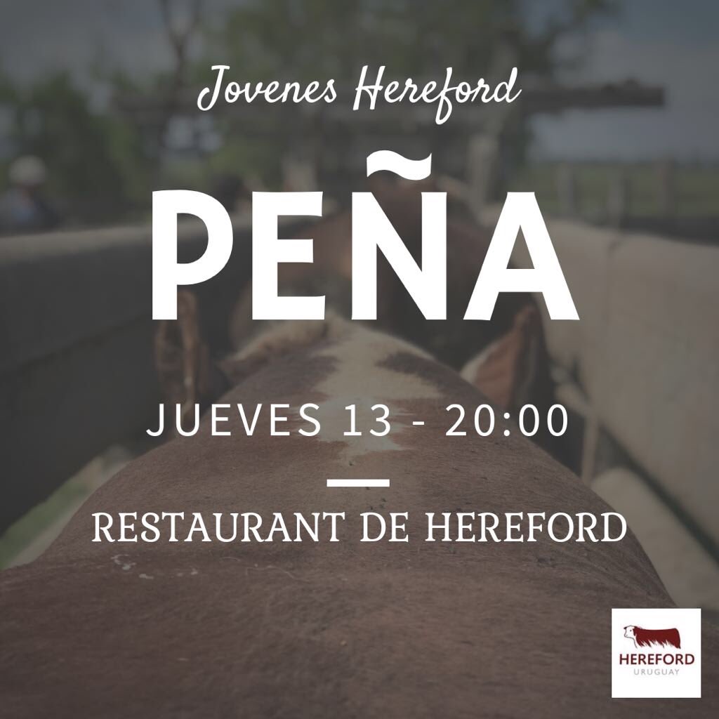 ‼️‼️Sigue el prado y nosotros seguimos celebrando!!🎉Despues del éxito de la pasada tuvimos que volver!!! Te esperamos hoy en el restaurant de Hereford😉🙌🏼💃🏼 #HerefordUy #HerefordJrsUy