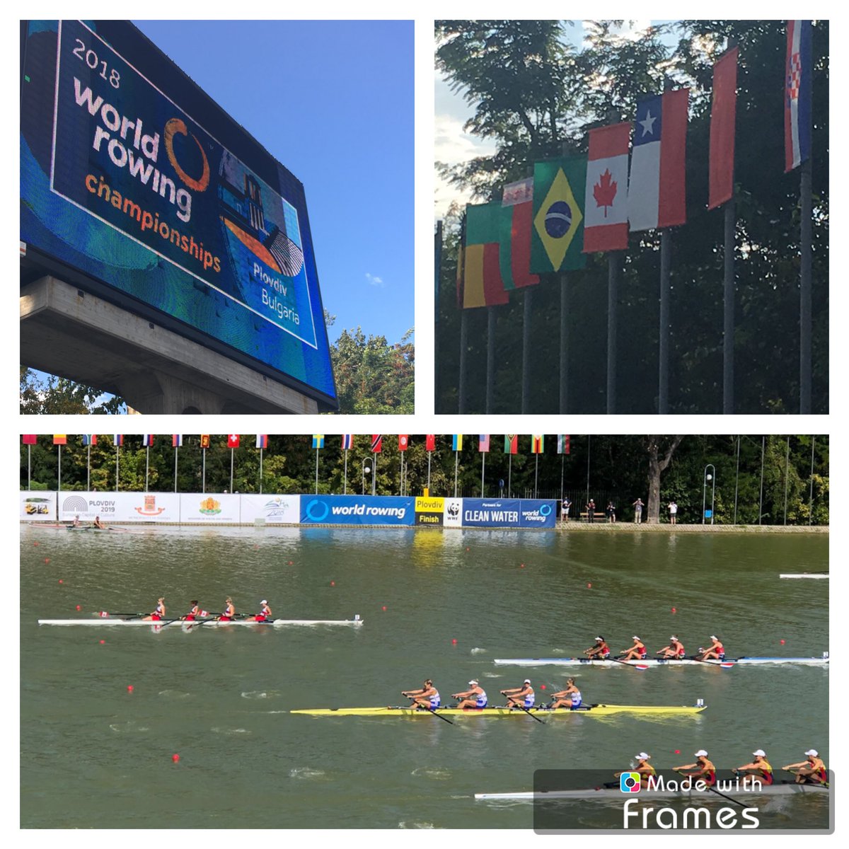 purcer's tweet photo. .@rowingcanada Arrived in Plovdiv, Bulgaria this after noon to cheer Canada on at the World Championships #truenorth #gorowing https://t.co/RypFzORmw7