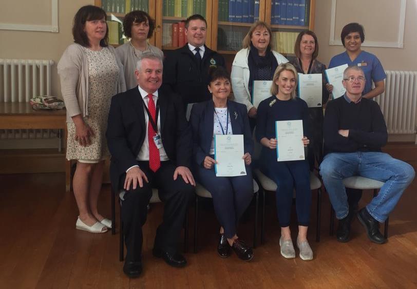 kevojms's tweet image. Good day for healthcare staff who received QQI level 3 in Irish Sign Language in Cork, Dublin, Tullamore &amp;amp; Galway @HSE_HR @rosarii_mannion @LyndaSisson2 @SibealCarolan1 @whw_hr @PeopleofHSE @IrishDeafSoc
#EngagingHealthStaff 
#LearnISL
#Diversity #Equality #inclusion