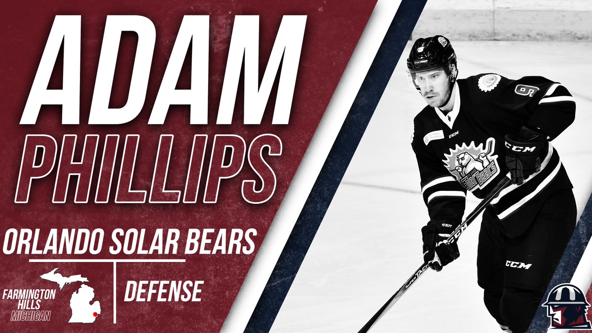 tulsa_oilers's tweet photo. ROSTER: We have agreed to terms with defenseman Adam Phillips, who was acquired in a trade with Orlando earlier this summer. We also signed rookie defenseman Cooper Jones.

Welcome to Tulsa, @Aphil27 and @CooperJones22!

STORY: https://t.co/XrSh8BJnsR https://t.co/rd7kAVsXg4