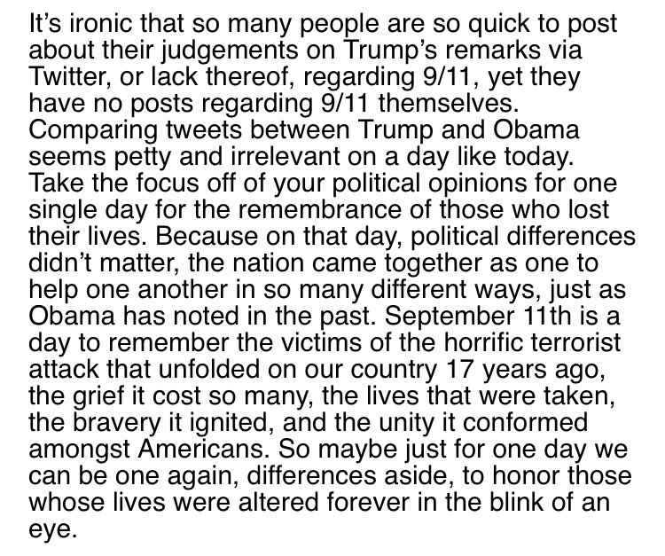#NeverForget #911Anniversary 🇺🇸