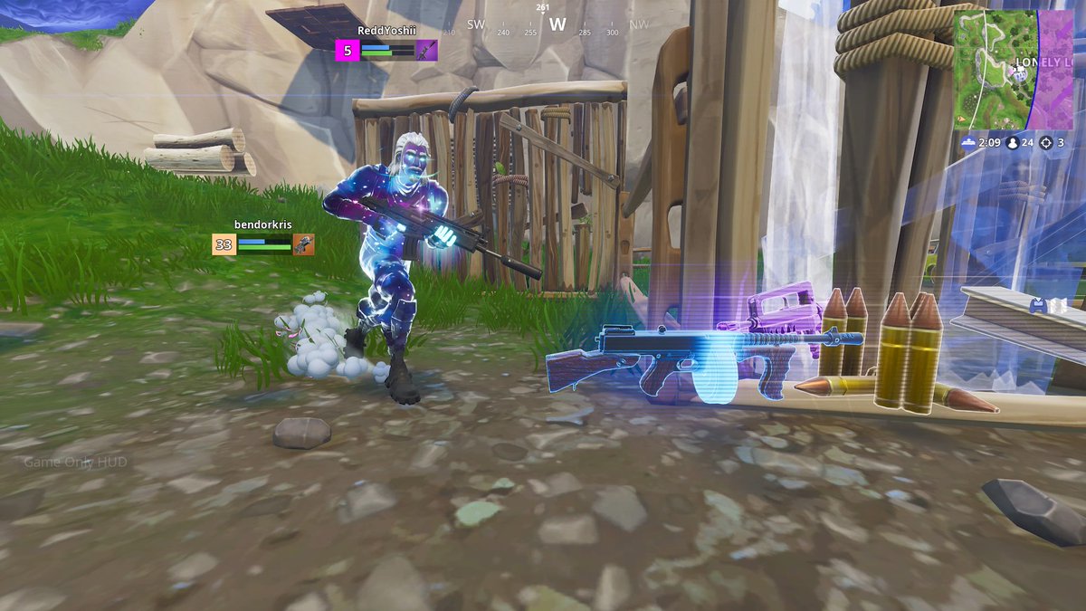 ReddYoshii's tweet photo. Drum gun vaulted ? @FortniteGame https://t.co/gNeeox82DQ