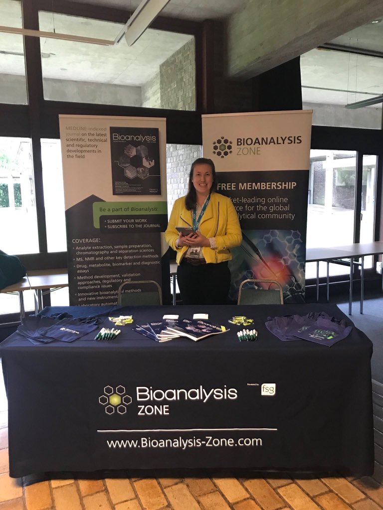 BioanalysisZone's tweet photo. We have arrived in Cambridge ready for #BMSS18 - stop by our booth in the Wolfson foyer to get lots of freebies and say hello! #bioanalysis #massspec https://t.co/NP0jNS4Vf5