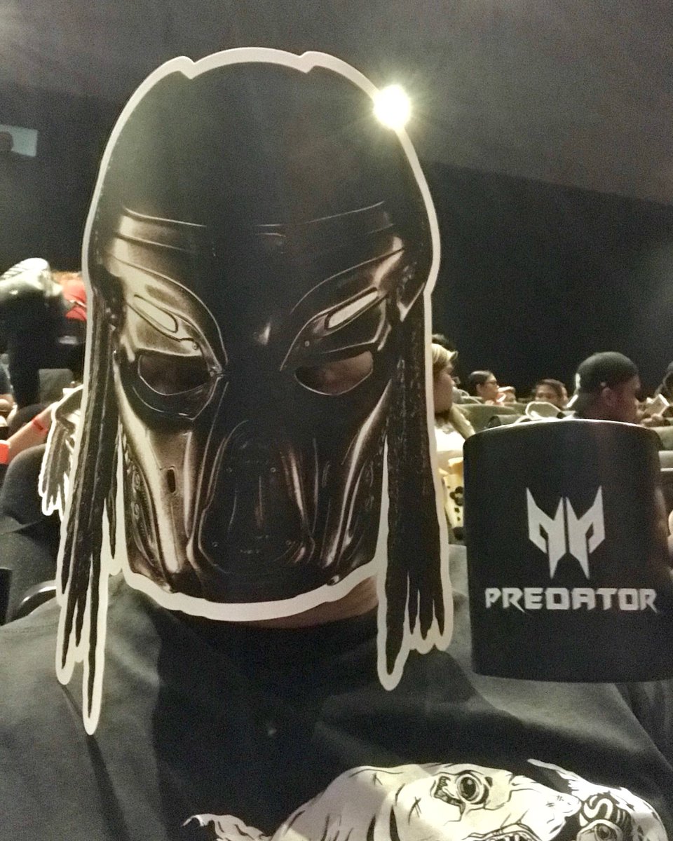 WJanssenMusic's tweet photo. Itβs time for @Predator movie premiere at @NovoCinemas (and of course, on the biggest screen of them all - @IMAX)
#PredatorAtNovo #NovoCinemas #LocateThePredator #IMAX #20thCenturyFox #Movie #Film #Predator #ThePredator #Premiere #PredatorGaming #Dubai https://t.co/3czydRhjbS