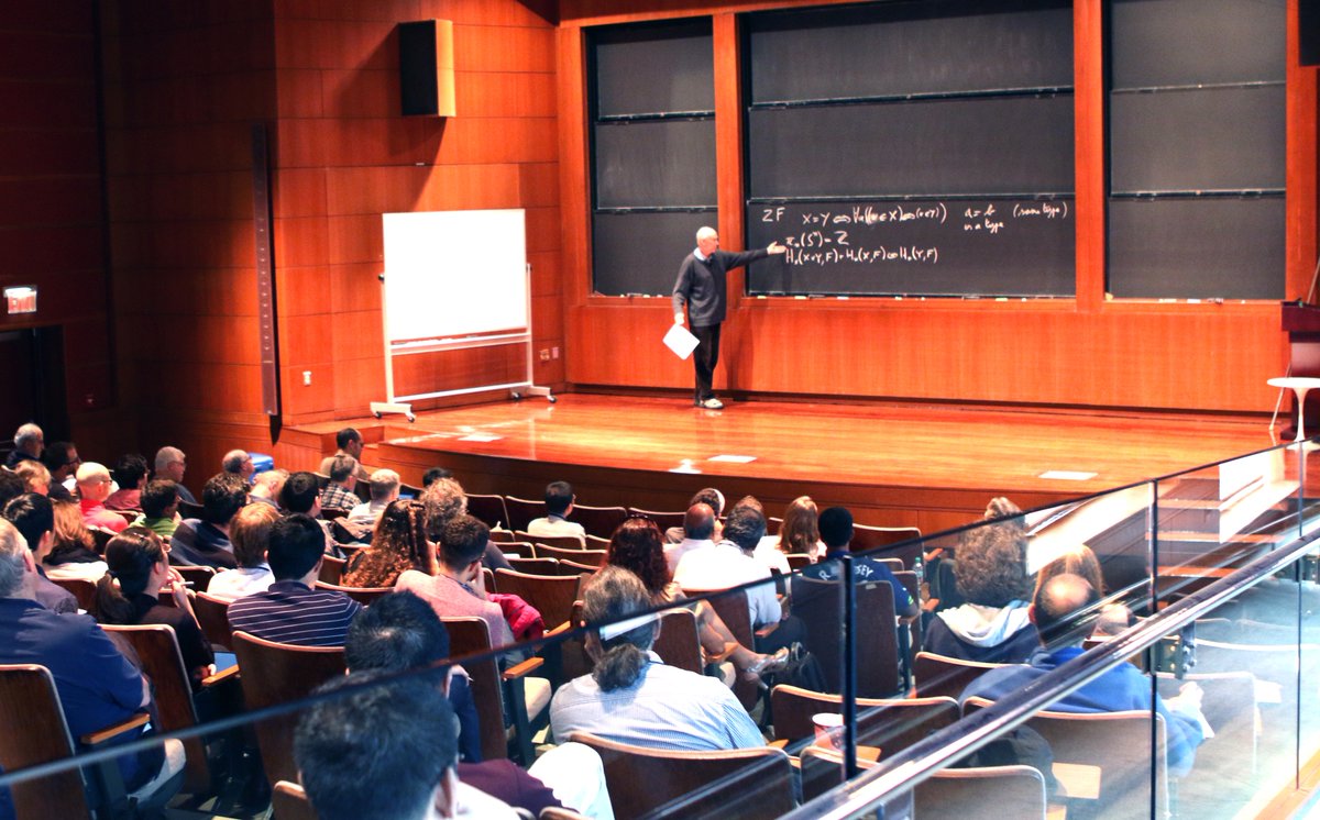 the_IAS's tweet photo. #livestreaming now: 4-day IAS conference honoring late Professor Vladimir Voevodsky https://t.co/d1JtLjNytI
#theoretical #mathematics #fieldsmedal #topology #ktheory #logic #cohomology https://t.co/1bEH7iRsAA