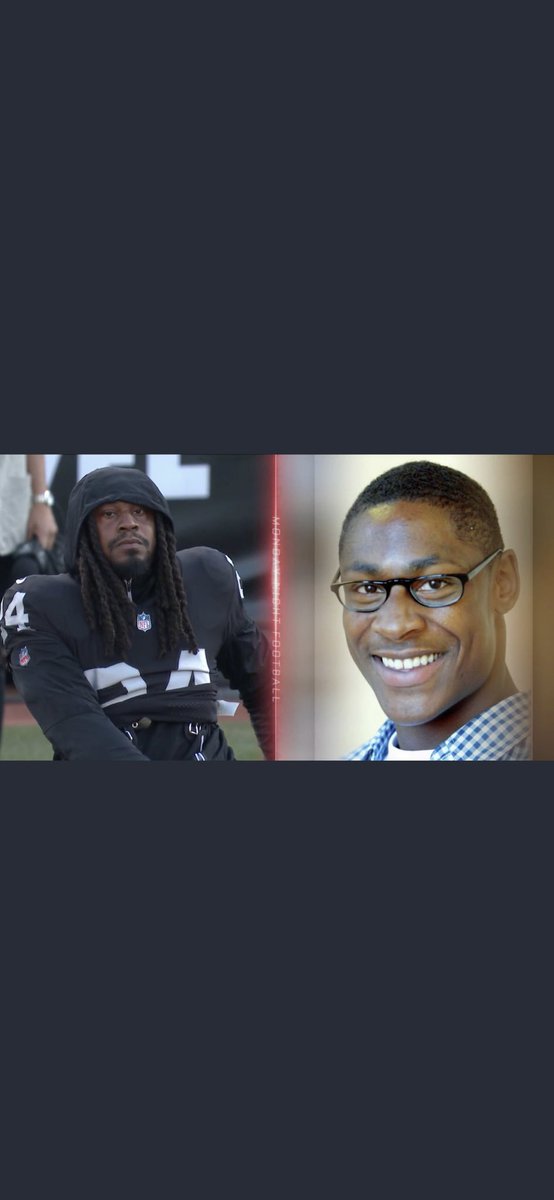 Tweet_Zamora's tweet image. It’s funny 2 me that the rest of the world is just now starting 2 realize how multifaceted @MoneyLynch really is. I’ll always support/respect a man who constantly shows up 4 his community. Dreads/no dreads, glasses/no glasses, don’t ever forget he is #BeastMode ❤️ #RaiderNation
