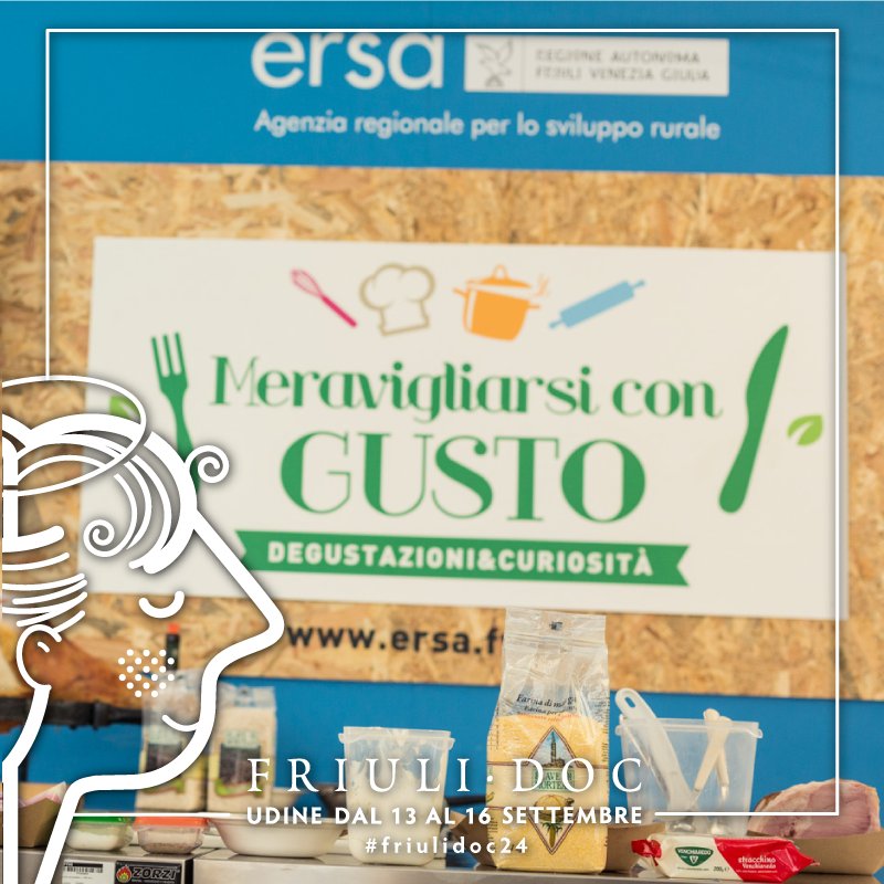 Friuli DOC: vini - vivande - vicende - vedute, dal 13 al 16 settembre a UDINE 🍷 

>> friuli-doc.it/it

Con #FriuliDoc24 per 4 giorni Udine diventa una vetrina per far conoscere il meglio della produzione enogastronomica e artigianale, artistica e culturale del #FVG