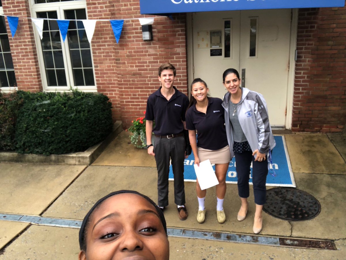 DJOAdmissions's tweet photo. School visits have begun! Come by the Admissions office for permission forms to visit your old school! #schoolvisitselfie https://t.co/KobcSQPbNt