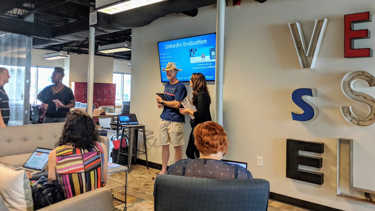 Just wrapped the first of eight #FREECON18 sessions hosted here at Vessel. 

This one covered defining your brand and storytelling on <a href="/LinkedIn/">LinkedIn</a> with Alli Blotter. Check her out at alliblotter.com

----> and head to freelanceconference.com to register for other sessions.