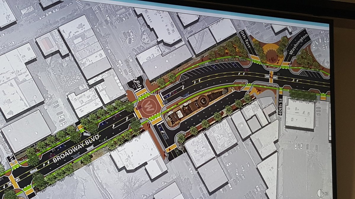 BetterBlockKC's tweet image. Check out this beautiful proposal for the #kcmo Midtown Complete Streets Plan.

If you're familiar with our 2014 Westport demonstration, you may notice some similarities! ;)

Retweet if you'd like to see these improvements for Broadway Blvd!