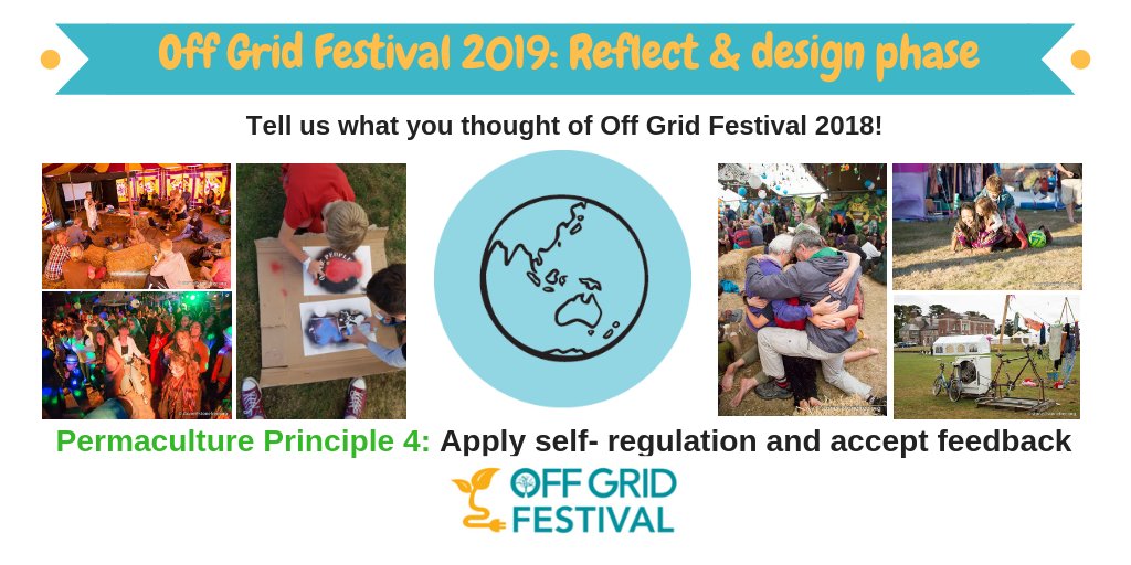 OffGridFestival's tweet photo. Tell us what you thought of this years #OffGridFestival, how can we improve it? Share your #feedback & ideas for #OffGrid2019 in our 10 min survey!
https://t.co/zSWh5RzvTi #OffGridFestival #resilience #LowImpact #offgrid #sustainability #permaculture #family #festivals #permahour https://t.co/n9X2rCgXWy