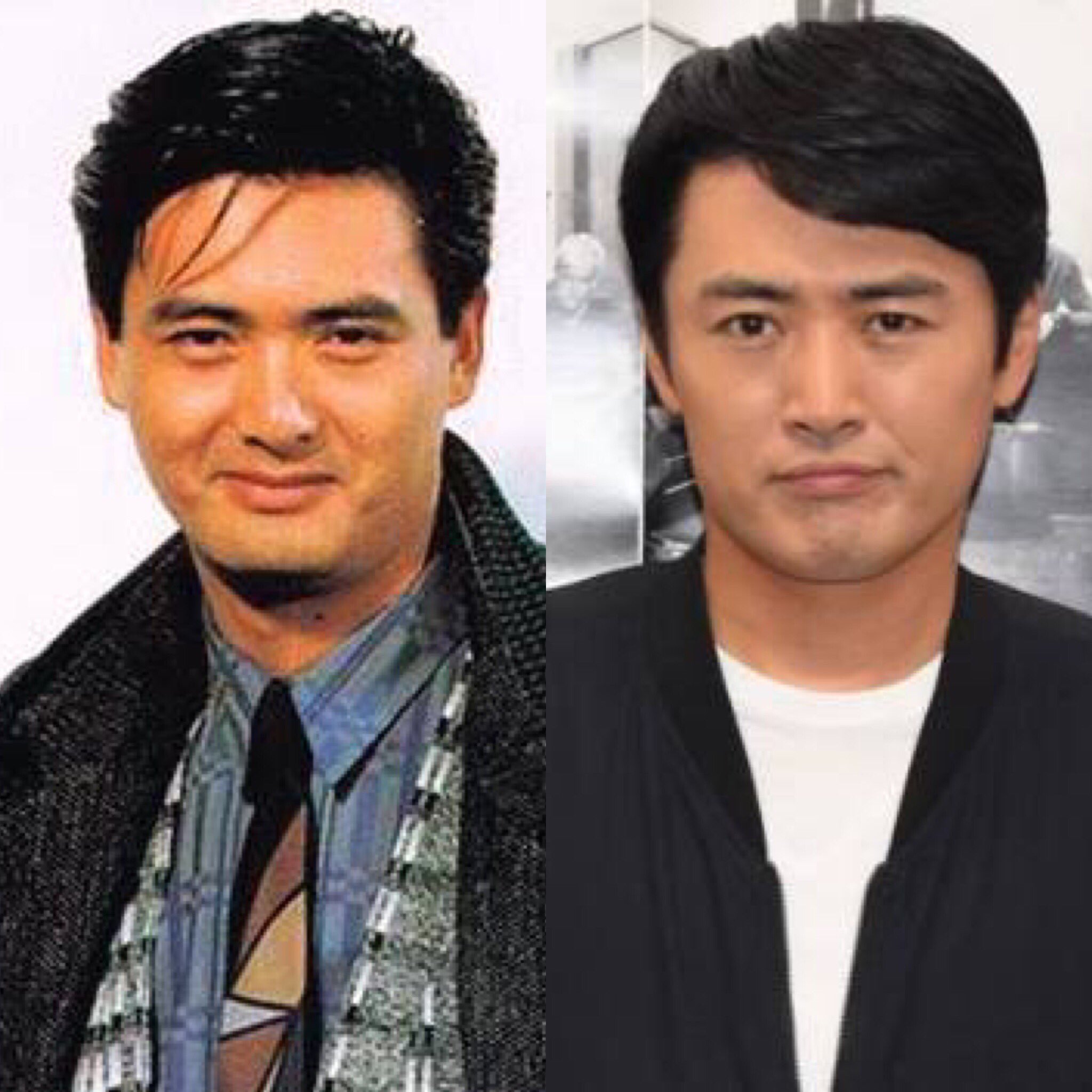 みやまい على تويتر チョウユンファ氏 左 劇団ひとり氏 右 似すぎ問題 チョウユンファ 劇団ひとり