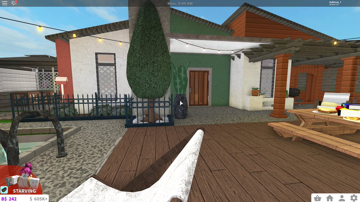 One Story House Ideas On Bloxburg