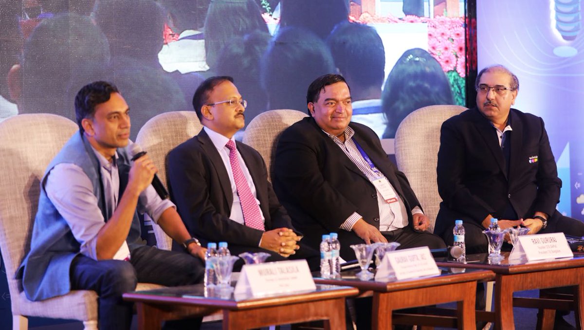 Panel Discussion on Connecting the 'Stakeholders of the Startup Ecosystem' moderated by Shri Murali Talasila, from <a href="/PwC_IN/">PwC India</a>  begins with the distinguished panel speaking on unlocking the real value of India's startup ecosystem. #Elevate2018 #Rise