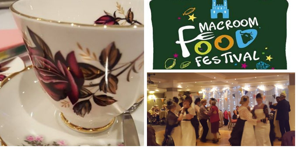 RT: Tickets to our Vintage Tea Dance are now on sale from the Lee Valley Enterprise Board Booking Office, South Square, Macroom or by phone on 026-41174

€10 per ticket. What a bargain!

#macroomfoodfestival #macroom #foodfest 

<a href="/castleHmacroom/">Castle Hotel Macroom</a> <a href="/LeeValleyEB/">Lee Valley EB</a>
<a href="/C103Cork/">C103</a>