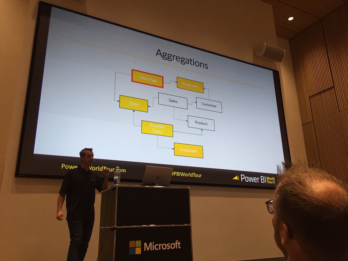 ambynet's tweet image. #DirectQuery is a a dream for each end user !!! But... real live is different ... @Kjonge #ComposeModels 👍💪#Aggregations 👏👏👏 #PBIworldtour @pbiusergroup