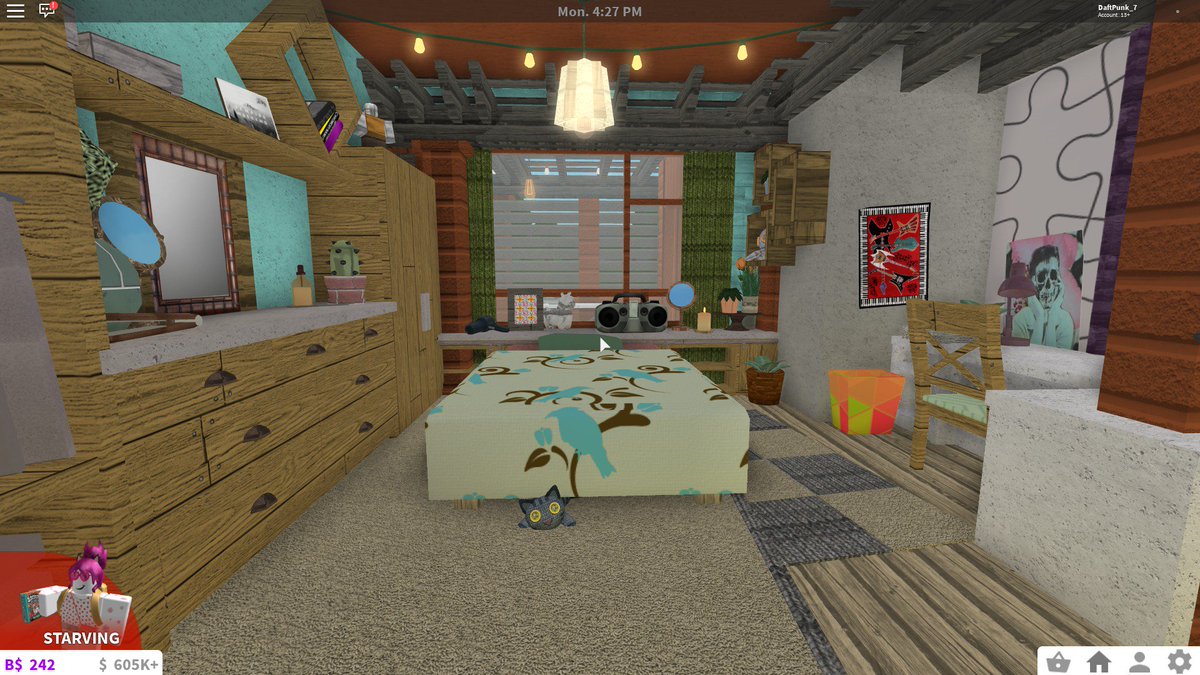 7 On Twitter One Story House Folk Style Interior Design 148k - roblox house bloxburg one story