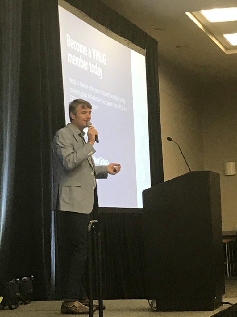 A heartfelt opening by <a href="/VMUG_CEO/">VMUG CEO</a> at today’s <a href="/CinciVMUG/">Cincinnati VMUG</a> remembering 9/11/01 with rememberance of those lost and thanks to the 1st responders and those that have served.