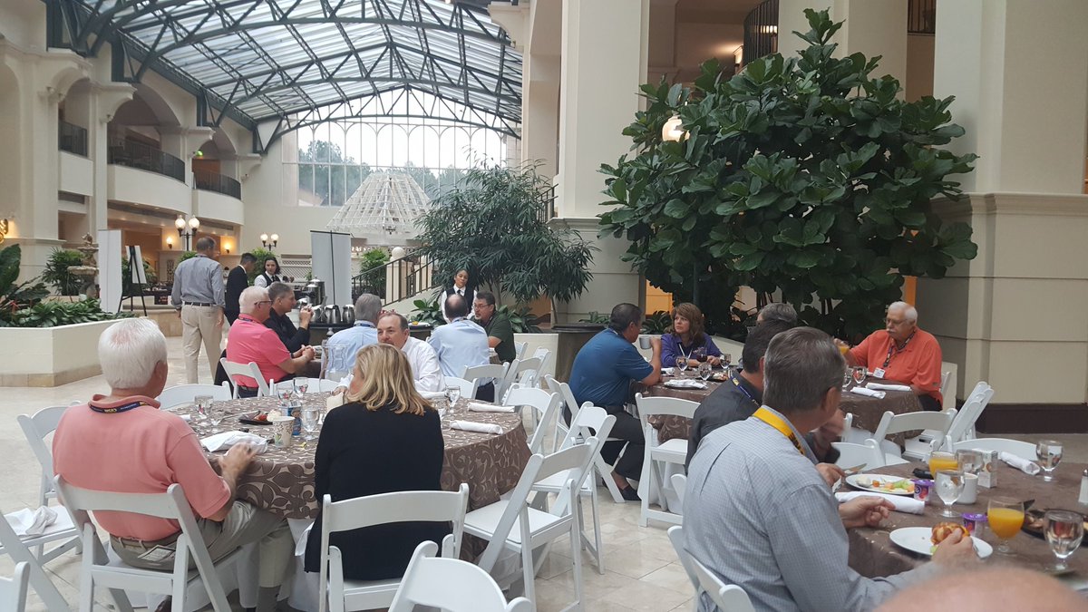 Breakfast was stellar and we're ready for a full day of networking, presentations and fellowship. #CVSNSUMMIT2018 #aftermarket #HeavyDuty