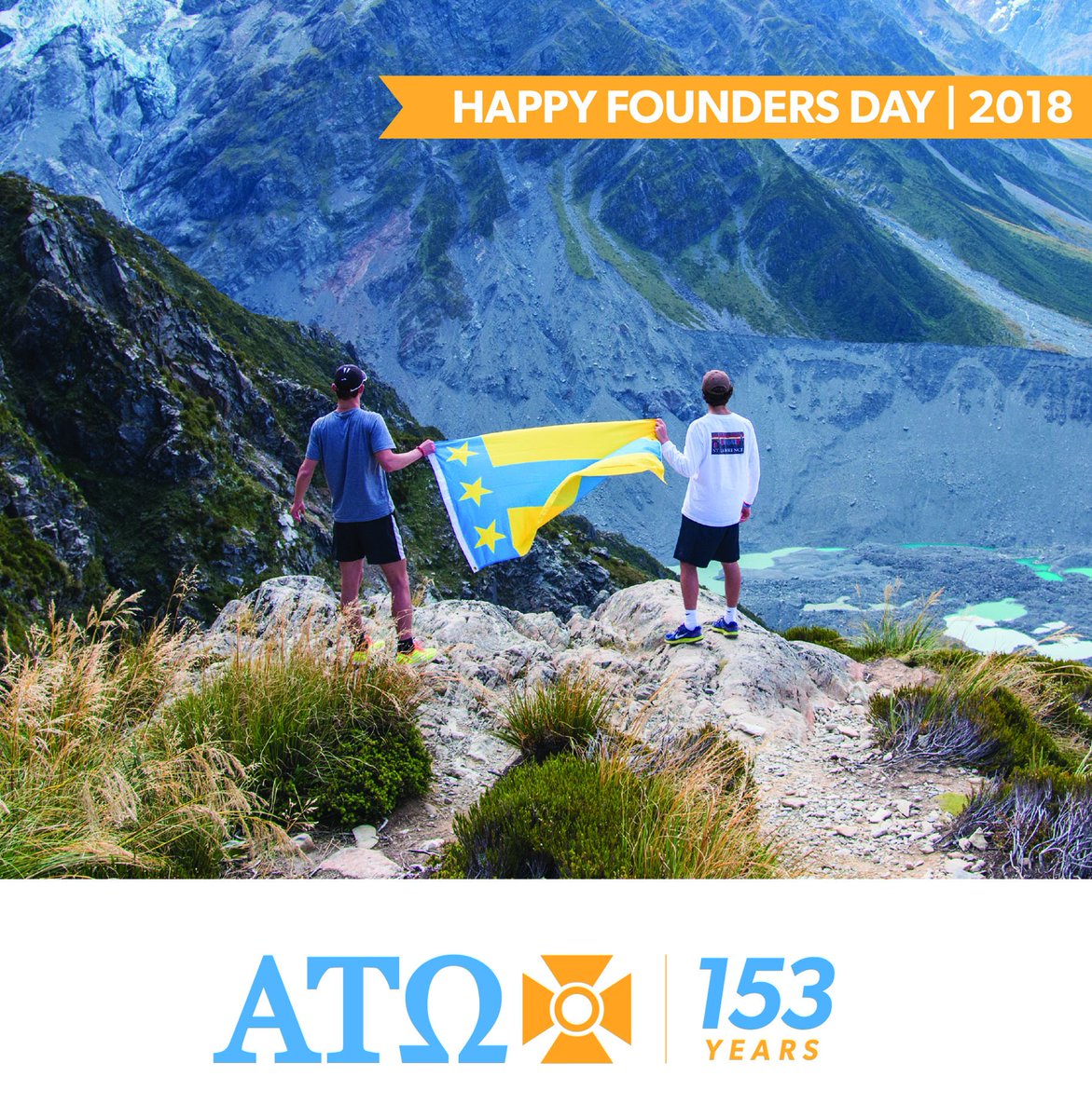 Happy Founders Day to all our ATO Brothers. 153 years strong. #ATOLeads #ATOGives