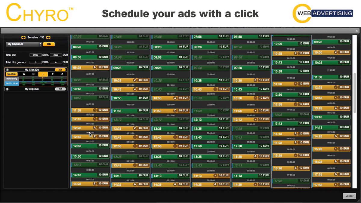 ChyroBroadcast's tweet photo. We hope to meet you at @IBCshow 2018.
Visit Chyro booth Hall 3 - 3.A54
Contact us to schedule a meeting #ibc2018 #TVSchedulingSoftware #Trafficsystem #TV #Media #VOD https://t.co/RMswWBRk0O