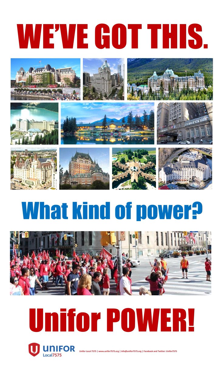 UniforHspltyGTA's tweet photo. Good morning, Fairmont Royal York workers! Today is the day we've been waiting for - the day our democratic voices will be heard. We're taking our union back. #onpoli #canlab #1u #RoadtoFreedom #noTrusteeship #fixtheclc https://t.co/DJ6BK0lhqu