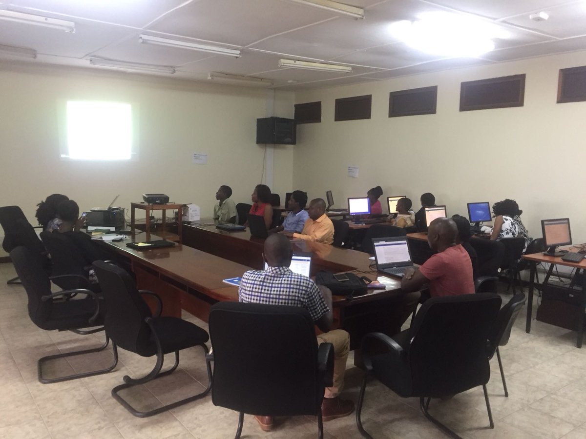 UVRIug's tweet photo. @H3ABioNet Introduction to Bioinformatics Course #IBT_2018 kicks off @UVRIug. with @RitahNabunje @SuubiHamidah @NassunaCathy @OkirorEmmanue19 @immaculate371 @IsaacEmmanuel89 @TwesiDave @promise_carol @SamuelWavamunno @alfred_ug @JoyKabagenyi https://t.co/tCzPhvPgDT