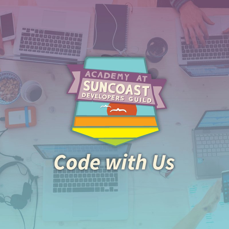 Learn to Code with Us 👩‍💻👨🏽‍💻 Enrolling now for the October 22nd &amp; January 28th cohorts. Learn full-stack web development in our three-month immersive training program 🚀 Apply today at suncoast.io/academy