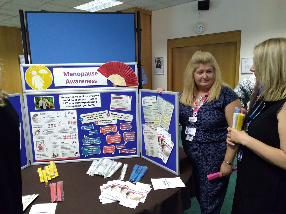 Hearing about how useful the Menopause awareness has been to our staff. Well done!