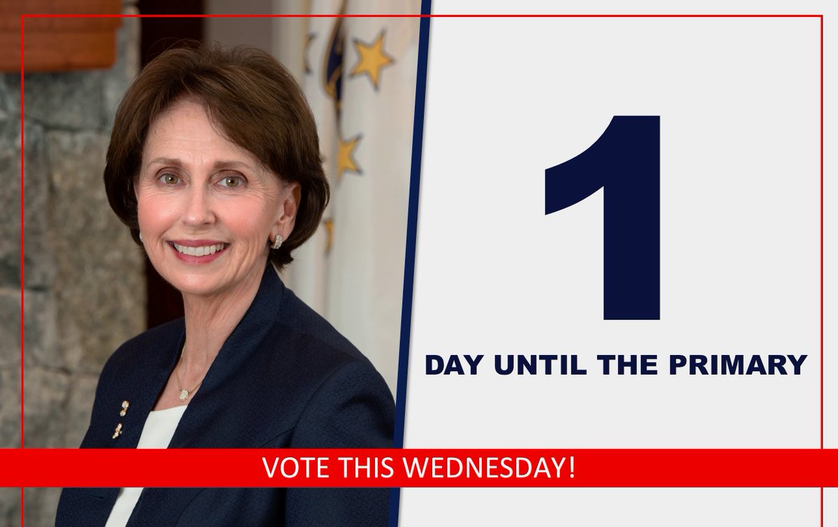PatriciaforRI's tweet photo. Patricia Morgan will cut taxes, remove red tape and turn Rhode Island’s economy around!  
Vote Patricia Morgan on Wednesday. https://t.co/n384frXbo1