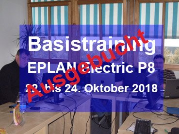 #EPLAN-Basistraining in Bad Wörishofen. bit.ly/2x1zE8g