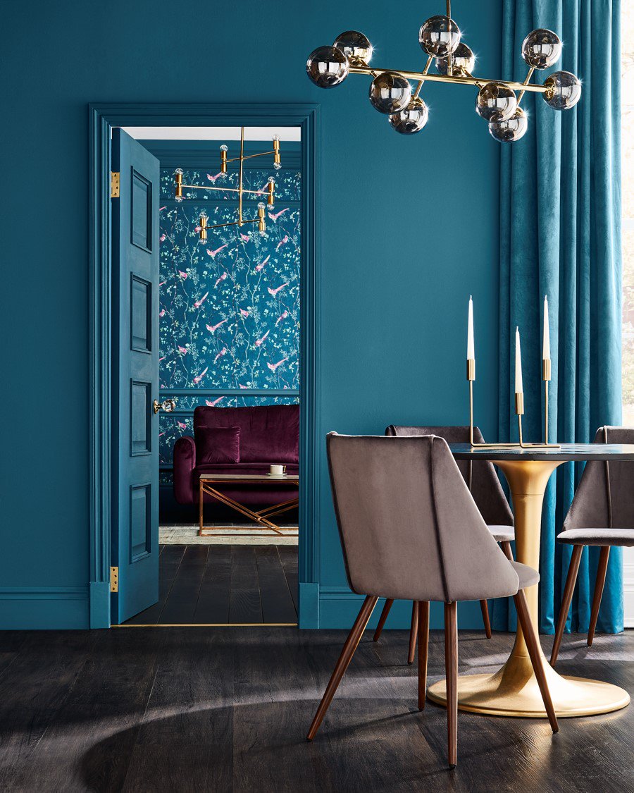 Introducing our #ColouroftheYear2019 - Tiru

Taken from the backdrop of Tori Teal wallpaper, Tiru, celebrates tranquillity, good luck and longevity.

Shop the collection here - bit.ly/2x0B0QA 

#ColouroftheYear #COTY19 #athomewithgandb