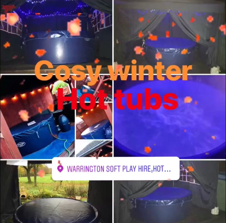 jackiephillipsX's tweet photo. #hottubs #warringtonhottubhire #WinterIsComing #cosynights https://t.co/g74d1Bcbs6 https://t.co/w5ehWBcQ6n