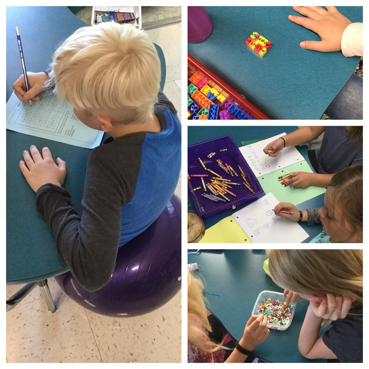 mrs_rfriesen's tweet photo. We have a blast practising our words with so many hands on choices! @BlumenortHSD #HSDlearns https://t.co/1fOfGPMIRd