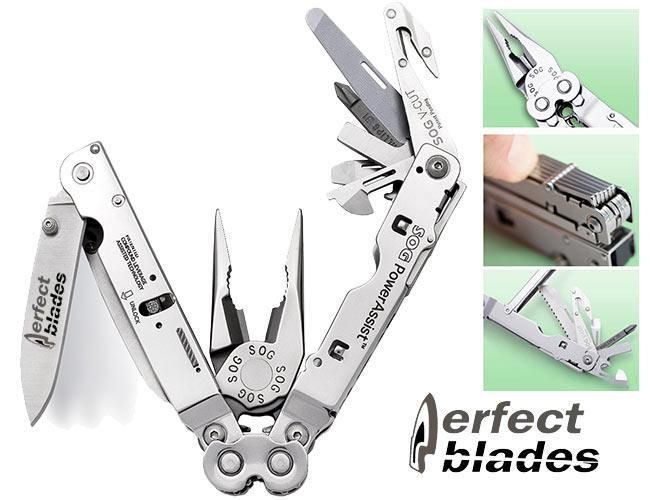 perfectblades_'s tweet photo. Cool Info AVAILABLE TOOLS:   The SOG S66N-CP PowerAssist combines an amazing 18 tools in one single portable and beautiful multi-tool. It has some of the best and strongest pliers we have seen on a multi-tool. It opens easily with one hand via a nice ope… https://t.co/qMUp8lvWim https://t.co/FeCNURvrgZ