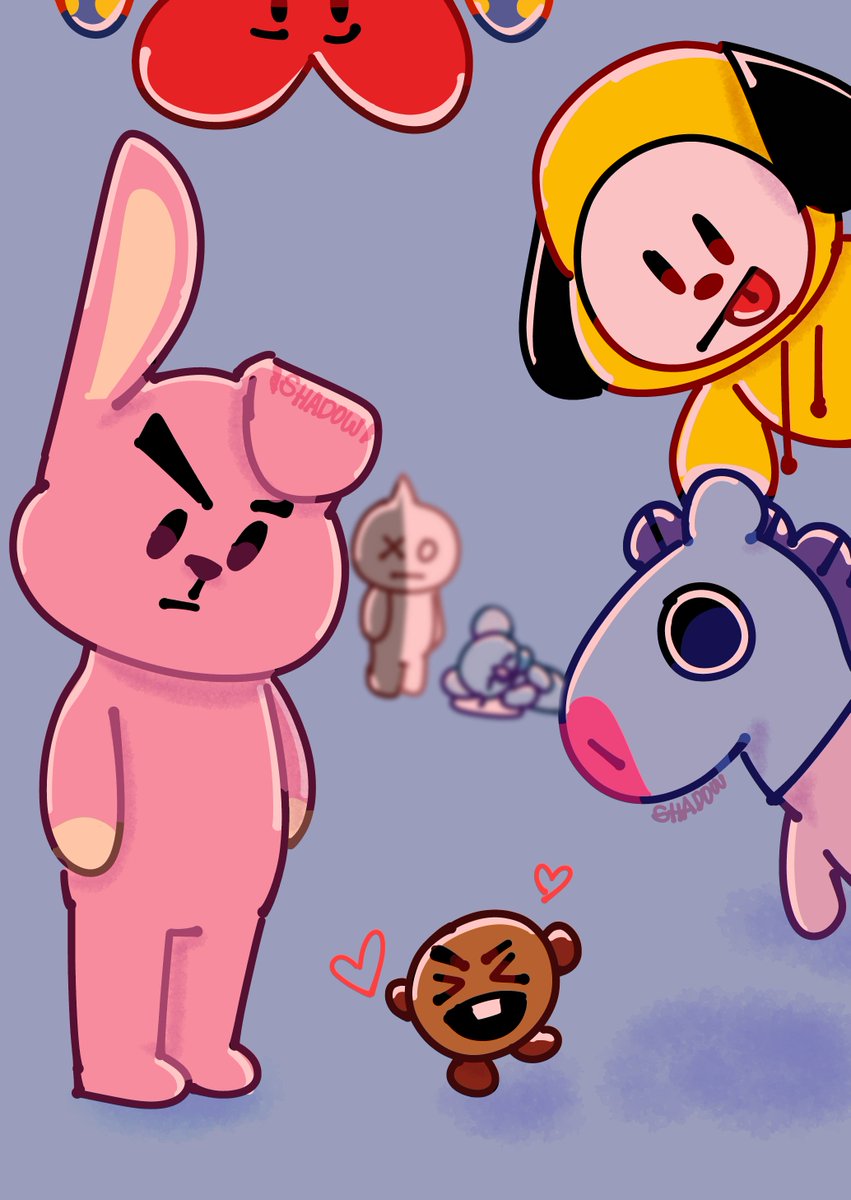 shadow_tord's tweet photo. los pequeños uwu <3 #bt21fanart #bt21 #BTS https://t.co/OX06BvtqtG