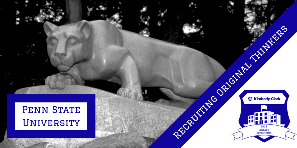 KCCareers's tweet photo. #NittanyLions, we're back! Check us out today and tomorrow at #PSUFallCareerDays at the @JordanCenter! If you're in #Engineering or #Finance, let's talk! @PennState411 @PSU_Career #RecruitingOriginalThinkers https://t.co/wDkVberrFb