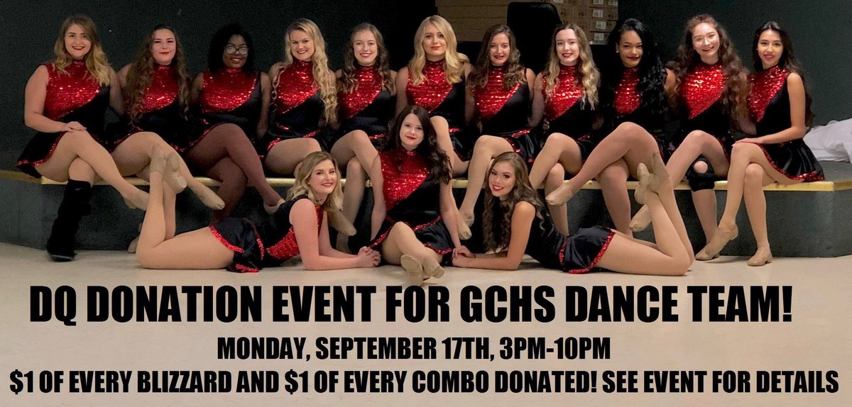 See everyone Monday! GCHS Soccer game and Dance Team Fundraiser!